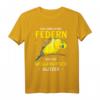 Wellensittich Glitzer T-Shirt für Vogelbesitzer  Perfektes Geschenk für Vogel- und Wellensittichliebhaber zu Geburtstag, Weihnachten & Muttertag