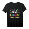 Kinder Einschulung TEAM 1.KLASSE Erster Schultag Lustiges Gruppen T-Shirt  Perfektes Geschenk für Schulanfänger zum Schulstart 2023
