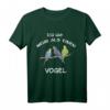 Wellensittich Ich hab mehr als einen Vogel T-Shirt  Lustiges Vogelhalter Shirt für Vogelbesitzer & Tierliebhaber