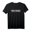 Free Kisses Küsse Bussis Schmatzer Karnevalskostüm Fasching T-Shirt  Romantisches Partner-Outfit für Valentinstag, Weihnachten & Geburtstag