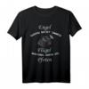 Neufundländer Hund Engel Flügel Pfoten T-Shirt  Lustiges Fan-Design für Herrchen, Frauchen & Hundeliebhaber zum Gassi gehen & Hundeschule