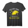 Wellensittich Spruch T-Shirt  Liebe Vogelbesitzer, Geschenkidee für Vogel- und Wellensittichliebhaber zu Geburtstag, Weihnachten & Muttertag