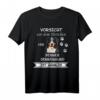 Vorsicht vor dem Herrchen Berner Sennenhund Shirt - Lustiges Hundeliebhaber T-Shirt für Berner Sennenhund Fans