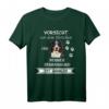 Vorsicht vor dem Herrchen Berner Sennenhund Shirt - Lustiges Hundeliebhaber T-Shirt für Berner Sennenhund Fans