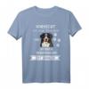 Vorsicht vor dem Herrchen Berner Sennenhund Shirt - Lustiges Hundeliebhaber T-Shirt für Berner Sennenhund Fans
