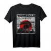 Wurm auf einer Schnur Meme T-Shirt  Japanisches Kaiju-Wurmzilla Design, lustiges Kawaii Wurm-Motiv, perfekt für Meme- und Anime-Fans