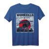 Wurm auf einer Schnur Meme T-Shirt  Japanisches Kaiju-Wurmzilla Design, lustiges Kawaii Wurm-Motiv, perfekt für Meme- und Anime-Fans