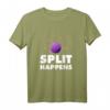 Split Happens T-Shirt  Lustiges Kegel- und Bowlingdesign, perfektes Geschenk für Vereine, Geburtstag & Weihnachten