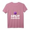 Split Happens T-Shirt  Lustiges Kegel- und Bowlingdesign, perfektes Geschenk für Vereine, Geburtstag & Weihnachten