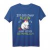 Pummeliges Unicorn T-Shirt für kleine Schwestern - Lustiges Einhorn Design, perfekt für Geburtstage, Dekoration & Geschenke für Einhorn-Liebhaber