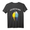 Wellensittich Mama lustig T-Shirt für Frauen - Geschenk für Vogelbesitzerinnen, Vogelliebhaberinnen & Muttertag
