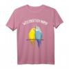 Wellensittich Mama lustig T-Shirt für Frauen - Geschenk für Vogelbesitzerinnen, Vogelliebhaberinnen & Muttertag
