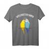 Wellensittich Mama lustig T-Shirt für Frauen - Geschenk für Vogelbesitzerinnen, Vogelliebhaberinnen & Muttertag