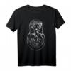 Matroschka Design T-Shirt  Kulturelles russisches Motiv, stylisches Outfit für Frauen, klassisch geschnitten