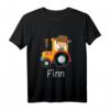 Kinder Traktor Schlepper Landwirtschaft Name Finn Geschenk T-Shirt  Perfekt für kleine Traktor-Fans und Bauernhof-Liebhaber