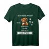 Ich beiße nicht Bordeaux Dogge Geschenk Shirt - Lustiges Hundemotiv für Bordeaux Doggen Fans & Hundeliebhaber