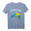 Wellensittich Mama Lustiges Vogel T-Shirt für Frauen  Perfekt als Muttertagsgeschenk & Vogel-Liebhaber-Outfit