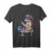 Dinosaur T rex Pirat Kostüm T-Shirt - Lustiges Halloween Shirt für Jungen, Männer, Dinosaurier- und Piratenfans