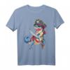 Dinosaur T rex Pirat Kostüm T-Shirt - Lustiges Halloween Shirt für Jungen, Männer, Dinosaurier- und Piratenfans