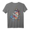 Dinosaur T rex Pirat Kostüm T-Shirt - Lustiges Halloween Shirt für Jungen, Männer, Dinosaurier- und Piratenfans