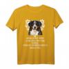 Berner Sennenhunde Herz Pfote T-Shirt für Damen und Herren  Lustiges Design für Hundeliebhaber & Fans der Rasse