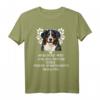 Berner Sennenhunde Herz Pfote T-Shirt für Damen und Herren  Lustiges Design für Hundeliebhaber & Fans der Rasse