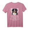 Berner Sennenhunde Herz Pfote T-Shirt für Damen und Herren  Lustiges Design für Hundeliebhaber & Fans der Rasse