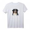 Berner Sennenhunde Herz Pfote T-Shirt für Damen und Herren  Lustiges Design für Hundeliebhaber & Fans der Rasse