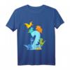 Kinder Dinosaurier T-Shirt zum 2. Geburtstag  Lustiges Dino Spielzeug Motiv für Jungen und Mädchen, unvergessliches Geburtstagsgeschenk