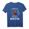 Vorsicht vor dem Frauchen Rhodesian Ridgeback Shirt  Lustiges Hundedesign für Ridgeback Fans und Hundebesitzer