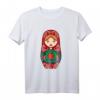 Rote Matrjoschka Puppen Russiche Nistpuppe - Traditionelle russische Souvenirs, zum Bemalen & Sammeln, ideal für Kultur- und Geschenkliebhaber