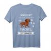 Vorsicht vor dem Frauchen Dackel Hund Shirt Geschenk - Lustiges Design für Dackelliebhaber & Hundebesitzer