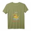 Damen Nur ein verrücktes Mädchen das Quietscheenten liebt Badeente T-Shirt mit V-Ausschnitt  Lustiges Wasser- und Badeenten Design für Kinder & Quietscheenten Fans