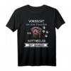 Vorsicht vor dem Frauchen Rottweiler Shirt - Lustiges Hundemotiv für Rottweiler Fans & Hundeliebhaber