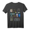 90er Outfit Herren & Damen T-Shirt - Party Kostüm für 90er Jahre Feiern, Karneval, Halloween & Fasching