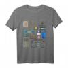 90er Outfit Herren & Damen T-Shirt - Party Kostüm für 90er Jahre Feiern, Karneval, Halloween & Fasching