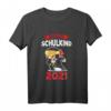 Kinder Schulkind 2021 Ninja Schultüte T-Shirt  Lustiges Einschulungsgeschenk für Schulanfänger zum Schulstart