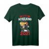 Kinder Schulkind 2021 Ninja Schultüte T-Shirt  Lustiges Einschulungsgeschenk für Schulanfänger zum Schulstart
