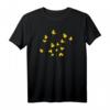 Gummiente Badespielzeug Pusteblume Badeente Quietscheente T-Shirt  Lustiges Badewannen Spielzeug für Kinder und Quietscheenten Liebhaber