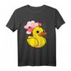 Badeente Badewannen Spielzeug Herz Quietscheentchen T-Shirt  Lustiges Badespielzeug für Kinder & Quietscheenten Liebhaber