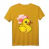 Badeente Badewannen Spielzeug Herz Quietscheentchen T-Shirt  Lustiges Badespielzeug für Kinder & Quietscheenten Liebhaber