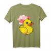 Badeente Badewannen Spielzeug Herz Quietscheentchen T-Shirt  Lustiges Badespielzeug für Kinder & Quietscheenten Liebhaber