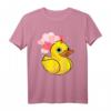 Badeente Badewannen Spielzeug Herz Quietscheentchen T-Shirt  Lustiges Badespielzeug für Kinder & Quietscheenten Liebhaber
