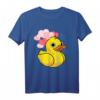 Badeente Badewannen Spielzeug Herz Quietscheentchen T-Shirt  Lustiges Badespielzeug für Kinder & Quietscheenten Liebhaber