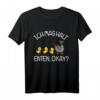 Süßes Enten T-Shirt mit Spruch 'Ich mag halt einfach Enten, Okay?'  Perfekt für Entenfans, Kinder, Damen & Herren als Geschenk oder Alltagsoutfit