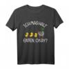 Süßes Enten T-Shirt mit Spruch 'Ich mag halt einfach Enten, Okay?'  Perfekt für Entenfans, Kinder, Damen & Herren als Geschenk oder Alltagsoutfit