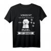Vorsicht vor dem Frauchen Pudel Hund Shirt - Lustiges Design für Hundeliebhaber und Pudel Fans