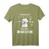 Vorsicht vor dem Frauchen Pudel Hund Shirt - Lustiges Design für Hundeliebhaber und Pudel Fans