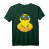 Ente mit Entenmotiv - Lustiges Bade-Spielzeug T-Shirt für Kinder und Gummientenliebhaber