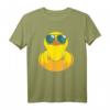 Ente mit Entenmotiv - Lustiges Bade-Spielzeug T-Shirt für Kinder und Gummientenliebhaber